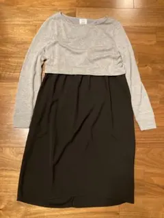 PLST カットソーワンピ　M