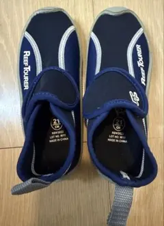 ReefTourer キッズシューズ 21CM ネイビー