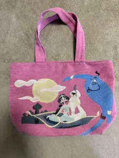 アラジン　トートバッグ　刺繍　ゴブラン織り