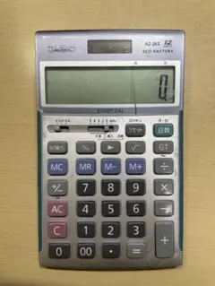 CASIO 電卓 JF-200 本体 ブルー 12桁 - メルカリ