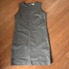 UNIQLO グレー ノースリーブワンピース L