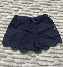 アプレレクール スカラップヘム ハーフパンツ 90cm