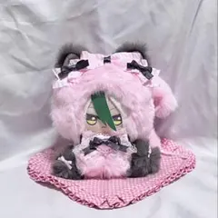 ハンドメイド 着ぐるみ おすわりぬい服 推し活 桃色 灰色 感謝祭セール