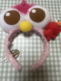 ユニバ　モッピー　エルモ　カチューシャ　USJ ユニバーサルスタジオ