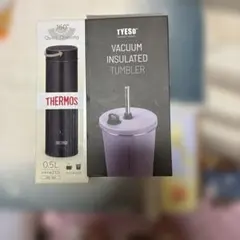 サーモス☆水筒　真空断熱ケータイマグ　500mlテスコムたんぶらー2個セット！のサムネイル