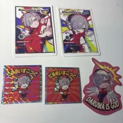 CR だるまいずごっど　 カード＆ステッカーセット