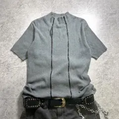 00s【archive】gimmick Knit/Y2K/swag ギャル男 M