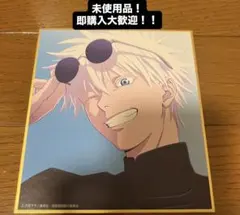 【12/29取り下げいたします】アニメーション呪術廻戦展 ミニ色紙 五条悟