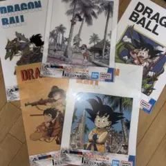 匿名送料無料】ドラゴンボール 鳥山明 イラストボード 17枚 セット 