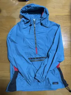 80s〜90s エルエルビーン　アノラックパーカー　USA製　チロリアン柄