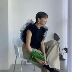 KnuthMarf docking tulle topsクヌースマーフ トップス