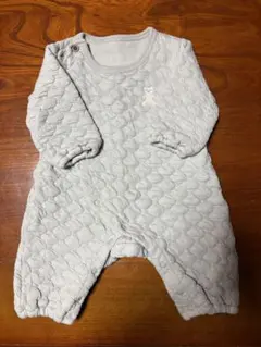 60〜70cm ベビー ロンパース くま刺繍