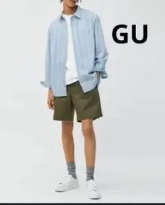 GU シェフショーツ オリーブ