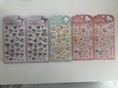 サンリオ ボンボンドロップシール 5枚セット