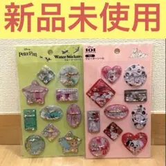 セリア ディズニー ウォーターシール 2種 ピーターパン 101匹わんちゃん