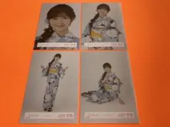 山川宇衣　櫻坂46 2025年　浴衣　ランダム生写真　4種コンプ