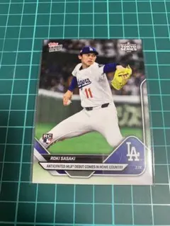 2025toppsnow 3 佐々木朗希 母国でMLBデビュー