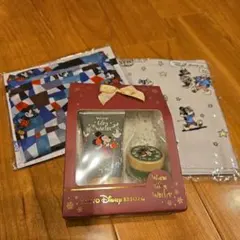 未開封☆東京ディズニーリゾート ハンドクリーム&リップバーム・エコバッグ・タオル
