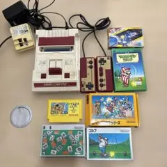 任天堂 ファミリーコンピュータ 本体 ソフト6本セット - メルカリ