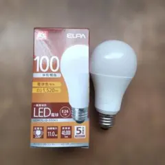 ELPA LED電球 100W相当 電球色 E26 LDA11L-G-100KSのサムネイル