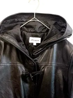 【Otto】オットー レザージャケット 豚革 本革 スタンドネック 黒 ボタン Otto】オットー レザージャケット 豚革 本革 スタンドネック 黒 ボタン