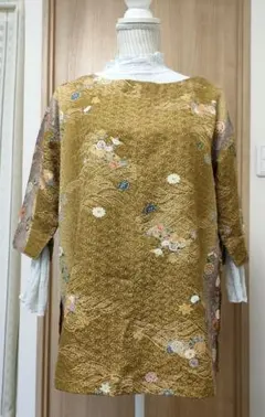 着物リメイクチュニックワンピースお値下げします 2025年最新着物リメイクチュニックの人気アイテム - メルカリ 七五三