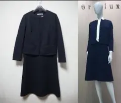 theory luxe ツイード セットアップ ノーカラー　40