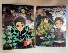 鬼滅の刃 クリアファイル 炭治郎　メタリックアートパネル H賞 義勇 炭治郎