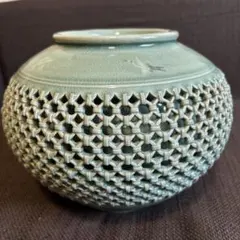 森里陶楽作 礼賓手三嶋 水指 菊花紋様 陶器製 茶道具 - メルカリ
