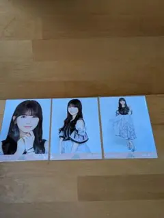 生写真 ２０２５年９月『Same numbers』筒井あやめ３種コンプ