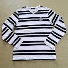 ブラックレーベルクレストブリッジ　ボーダーカットソー