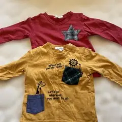 長袖Tシャツ 2枚セット