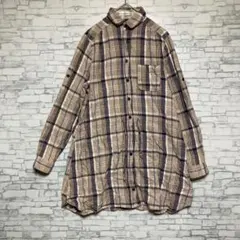 miel crishunant 長袖チェックシャツ トップス　レディース　Fのサムネイル