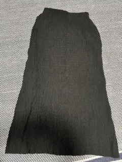 Ray BEAMS シャーリングブラックタイトスカートのサムネイル