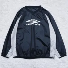 【人気】UMBRO アンブロ ピステ Vネック ナイロン プルオーバー