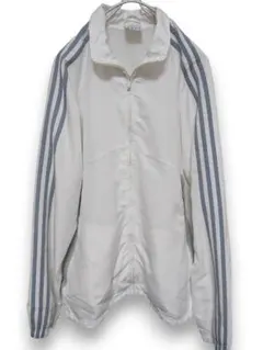 00s アディダス トラックジャケット XO 白 ジャージ Y2K ゆるだぼ