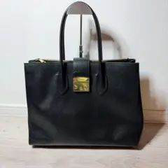本物☆フェンディ トロワジュール トートバッグ レザーバッグ
