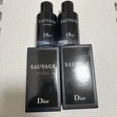 新作 Dior ソヴァージュ シャンプー＆シャワージェル＆香水サンプル2