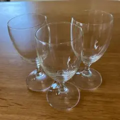 昭和　レトロ　小さめ　ワイングラス3個セット