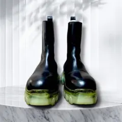 付属品有り Rick owens サイドゴアブーツ ブラック 厚底ソール 39のサムネイル