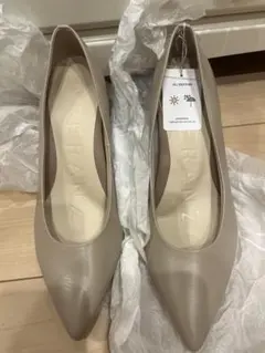 エスペランサ 12時間パンプス 25cm ベージュ