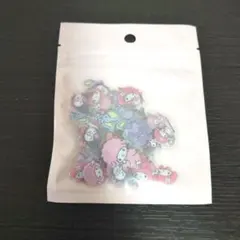 ドロップペコシール サンリオ マイメロディ フレークシール ♡