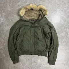 y2k 00s OLD UNIQLO 短丈　フライトジャケット　グランジ