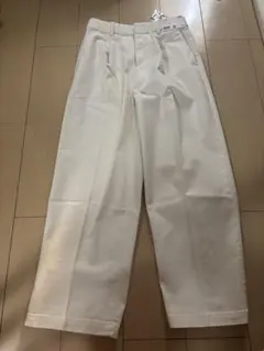 タックワイドパンツ カジュアルパンツ