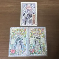 東方Project 西行寺幽々子 ホログラムカード ハイカラさん 3枚セット