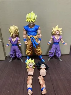 ドラゴンボールフィギュア 一番くじ 悟空 悟飯 ピッコロ トランクス