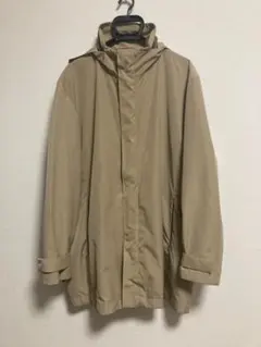 TAKAQ ベージュ フード付きジャケット