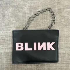 BLINK ロゴ バッグ ブラック・ピンク