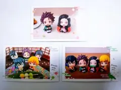 鬼滅の刃　るかっぷ すなっぷカード　炭治郎等　計3枚セット