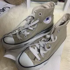 コンバース オールスター ハイカット ベージュ